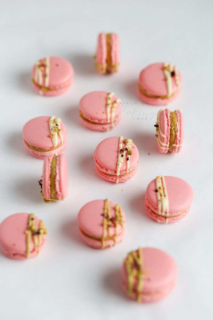 Pistachio Macarons