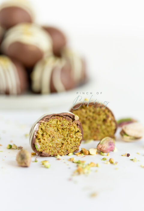 Dubai Chocolate Pistachio Truffles