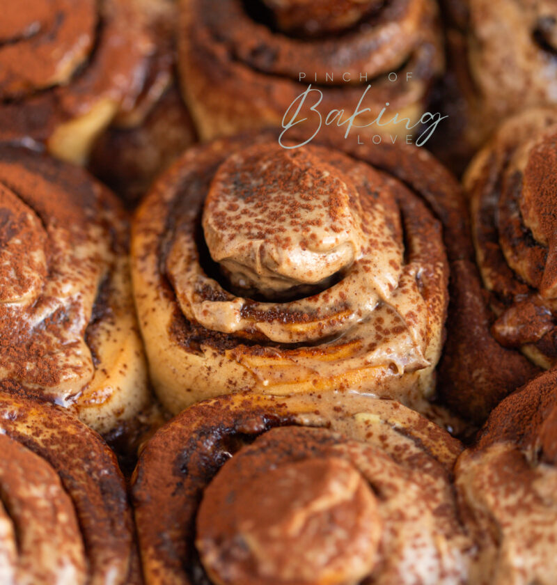 Tiramisu Cinnamon Rolls