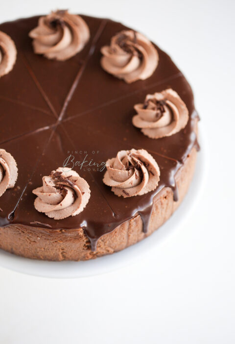 PoBL Chocolate Cheesecake